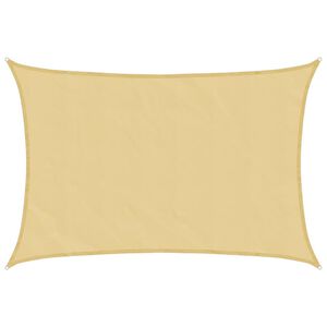 vidaXL Jedro protiv sunca boje pijeska 2,5x2 m 100 % poliester Oxford