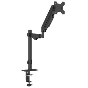 vidaXL Držač za jedan monitor za ekran do 27 inča, plinska opruga, 10 kg