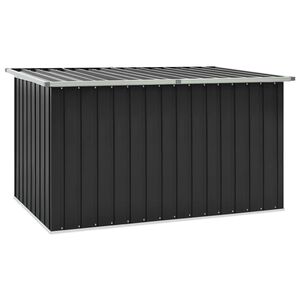 vidaXL Vrtna kutija za pohranu antracit 171 x 99 x 93 cm