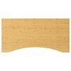 vidaXL Ploča za radni stol 110 x 55 x 2,5 cm od bambusa