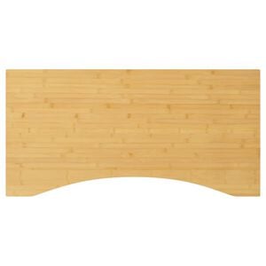 vidaXL Ploča za radni stol 110 x 55 x 2,5 cm od bambusa