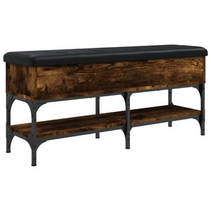 vidaXL Klupa za cipele boja hrasta 102x32x45 cm konstruirano drvo