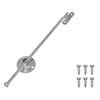vidaXL Užitna &scaron;ipka za &scaron;arku 12 pcs Srebrno 190 mm Metal