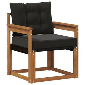 vidaXL 2 Komad Vanjski kauč Čvrsto drvo akacije Prirodna