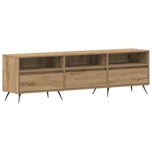 vidaXL TV ormar hrast artisan 150 x 30 x 44,5 cm Konstruirano drvo
