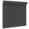 vidaXL Roletna Antracit 160 x 150 cm Aluminij i poliuretan