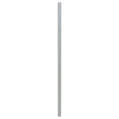 vidaXL Stupovi za ogradu 10 kom srebrni 200 cm od pocinčanog čelika