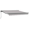 vidaXL Okvir tende Svjetlosiva 300 x 250 cm Poliester s PU premazom