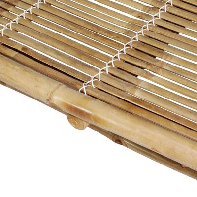 vidaXL Dupla ležaljka za sunčanje od bambusa