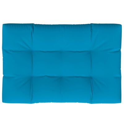 vidaXL Jastuk za palete plavi 120 x 80 x 12 cm od tkanine
