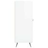 vidaXL Komoda sjajna bijela 69,5x34x90 cm od konstruiranog drva