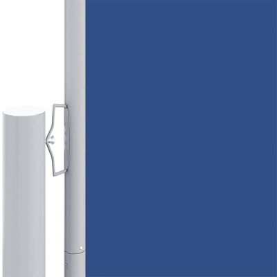 vidaXL Uvlačiva bočna tenda plava 220 x 1200 cm