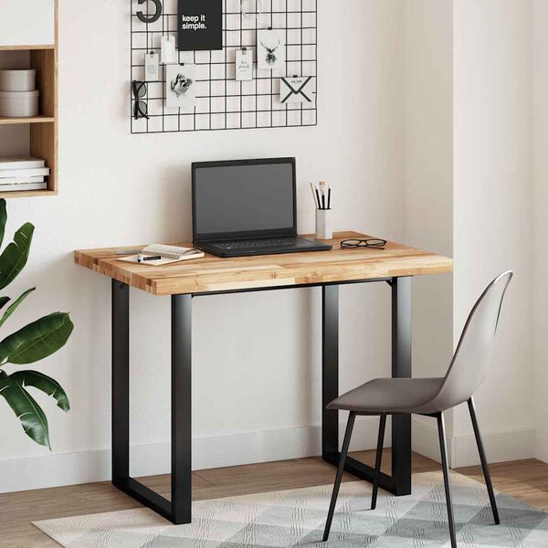 vidaXL Ploča za radni stol s uljnim premazom 120x70x4 cm drvo bagrema