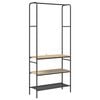 vidaXL Stalak za odjeću Hrast sonoma 77 x 30 x 171 cm