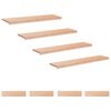 vidaXL Step treads 8 kom. 120 x 25 x 2 cm Prirodna Čvrsto drvo bukve