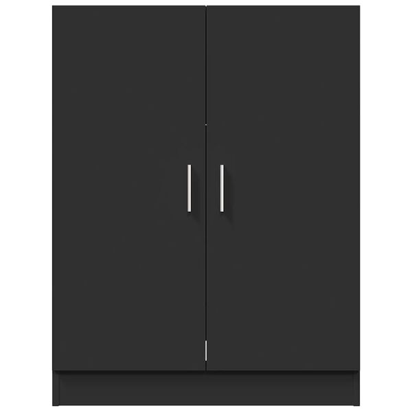 vidaXL Ormarić za perilicu rublja crni 71 x 71,5 x 91,5 cm