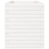 vidaXL Vrtna sadilica bijela 90x40x45,5 cm od masivne borovine