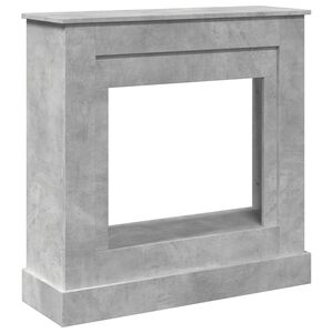 vidaXL Okvir za kamin boja betona 90x30x90 cm od konstruiranog drva