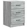 vidaXL Noćni ormar Siva sonoma 43 x 41 x 63,5 cm Konstruirano drvo