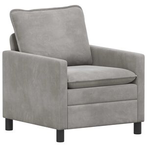 vidaXL Sofa Svjetlosiva 76 x 81 x 87,5 cm Bar&scaron;un