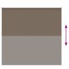 vidaXL Rolo zavjesa Blackout Coffee 145x150 cm &Scaron;irina tkanine 141,6 cm