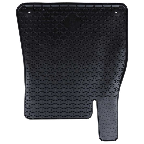 vidaXL Auto tepih 4 pcs Crna prikladno za Audi A6 / A7 2018-2025 4D Aft.