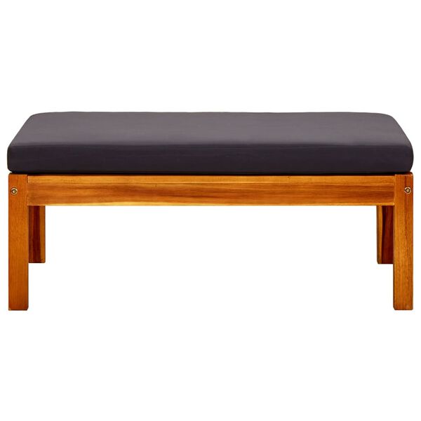 vidaXL Vrtni taburei 2 kom od masivnog bagremovog drva