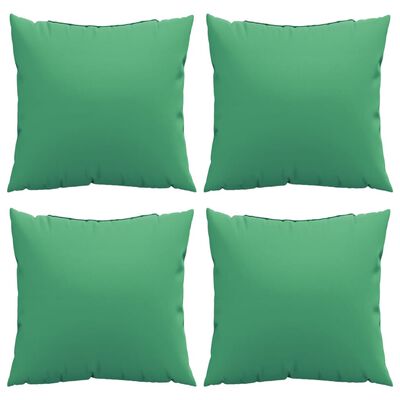 vidaXL Ukrasni jastuci 4 kom zeleni 50 x 50 cm od tkanine