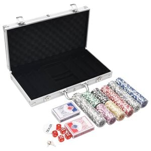 vidaXL Set žetona za poker 300 kom 11,5 g