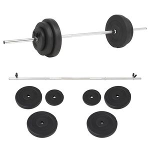 vidaXL Set dvoručnih utega 30 kg
