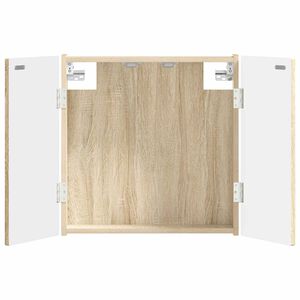 vidaXL Kabinet za mete ALKMAAR Hrast sonoma 52,5 x 10,5 x 53,5 cm