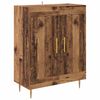 vidaXL Highboard Staro drvo 69,5 x 34 x 180 cm Konstruirano drvo