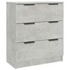 vidaXL Komoda siva boja betona 60x30x70 cm od konstruiranog drva