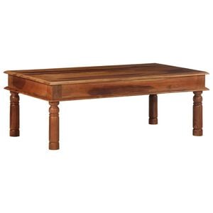 vidaXL Stol za kavu 110x60x40 cm puno drvo bagrem