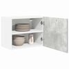 vidaXL Viseći ormarić 2 pcs Beton siva i bijela 50 x 31 x 40 cm