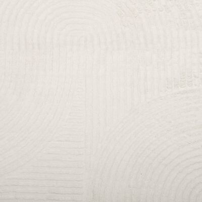 vidaXL Tepih IZA kratka vlakna skandinavski izgled krem 80 x 150 cm