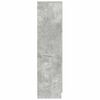 vidaXL Visoka komoda Beton siva 31,5 x 32 x 124 cm Konstruirano drvo