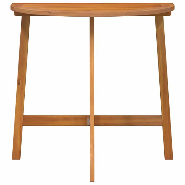 vidaXL Stol za vrt Smeđa 78 x 46 x 75 cm Čvrsto drvo akacije