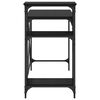 vidaXL Stol Crni hrast 105 x 50 x 90 cm Konstruirano drvo