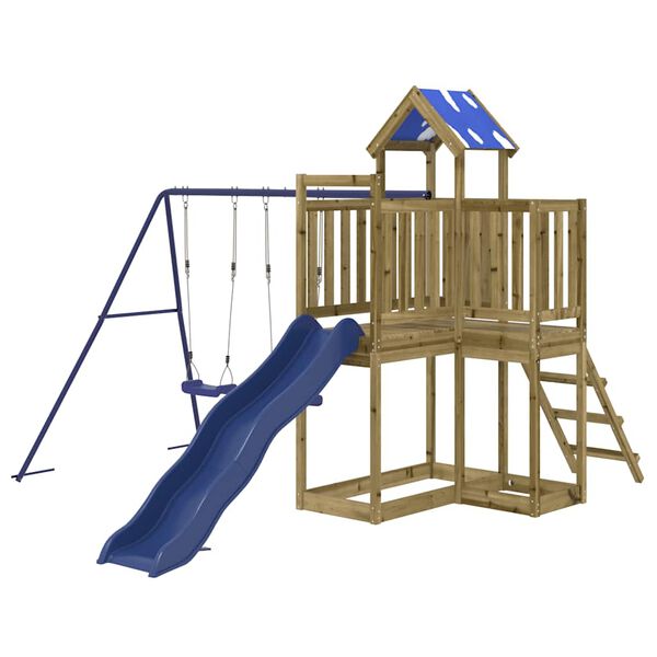 vidaXL Vanjski set za igru od impregnirane borovine