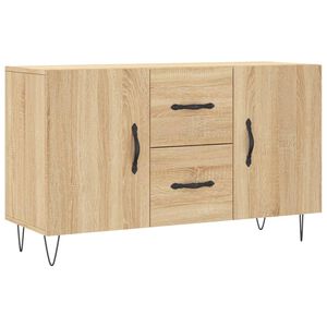 vidaXL Komoda boja hrasta sonome 100x36x60 cm od konstruiranog drva