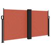 vidaXL Uvlačiva bočna tenda 120 x 1000 cm terakota
