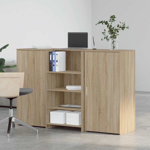 vidaXL Recepcijski stol 155x50x103,5 cm od konstruiranog drva