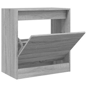 vidaXL Ormarić za cipele boja hrasta 60x34x63,5 cm konstruirano drvo