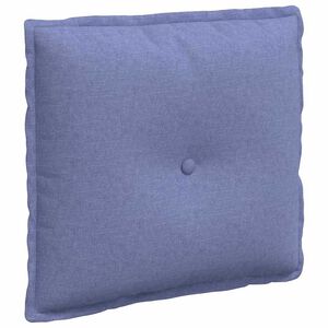 vidaXL Jastuk za leđa Traper plava 50 x 19 x 45 cm tkanina