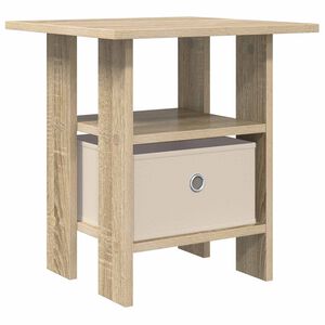 vidaXL Noćni ormarić Sonoma hrast 41 x 40 x 45 cm Konstruirano drvo