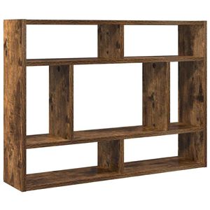 vidaXL Zidna polica boja hrasta 75 x 16 x 55 cm konstruirano drvo