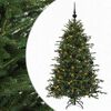 vidaXL Umjetno božićno drvce s kuglicom 120 cm 150 LED lampica