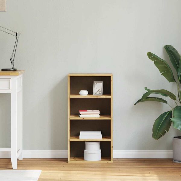 vidaXL Bočni ormarić ODDA 40x24x79 cm puno drvo bor