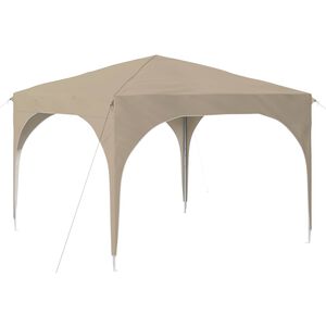 vidaXL Rastezljivi &scaron;ator za zabave 290 x 290 x 245 cm Krem
